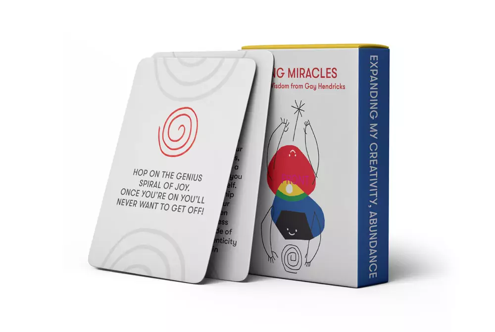 Living Miracles Card Deck - A Deck of 68 cards Containing Essential Wisdom from Gay Hendricks